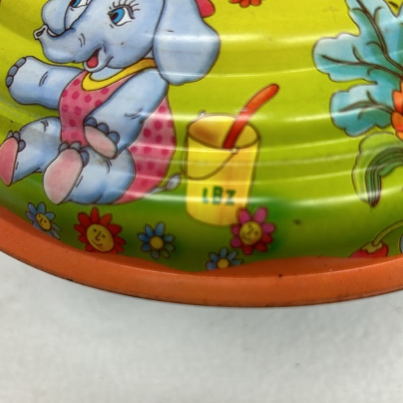 Vintage LBZ tin litho anthropomorphic kitsch spinning top from West Germany - Picture 14 of 14